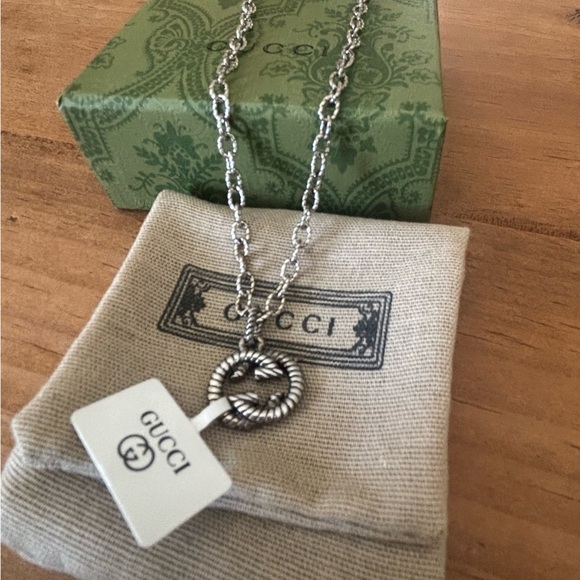 Gucci Necklace for Men and Women, Interlocking G Arabesque Gucci